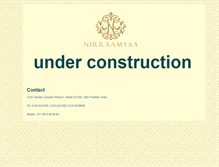 Tablet Screenshot of nirraamyaa.com